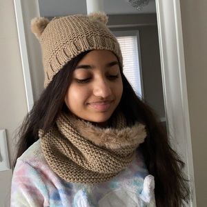 Zara hat & neck warmer for girls